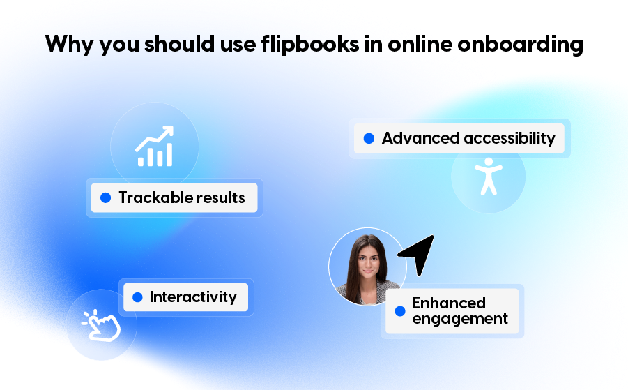 benefits of using flipbooks in online onboarding