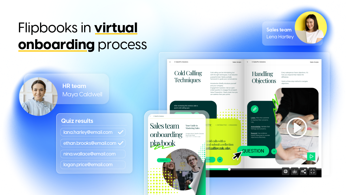 Integrating flipbooks in virtual onboarding processes: mistake or opportunity?