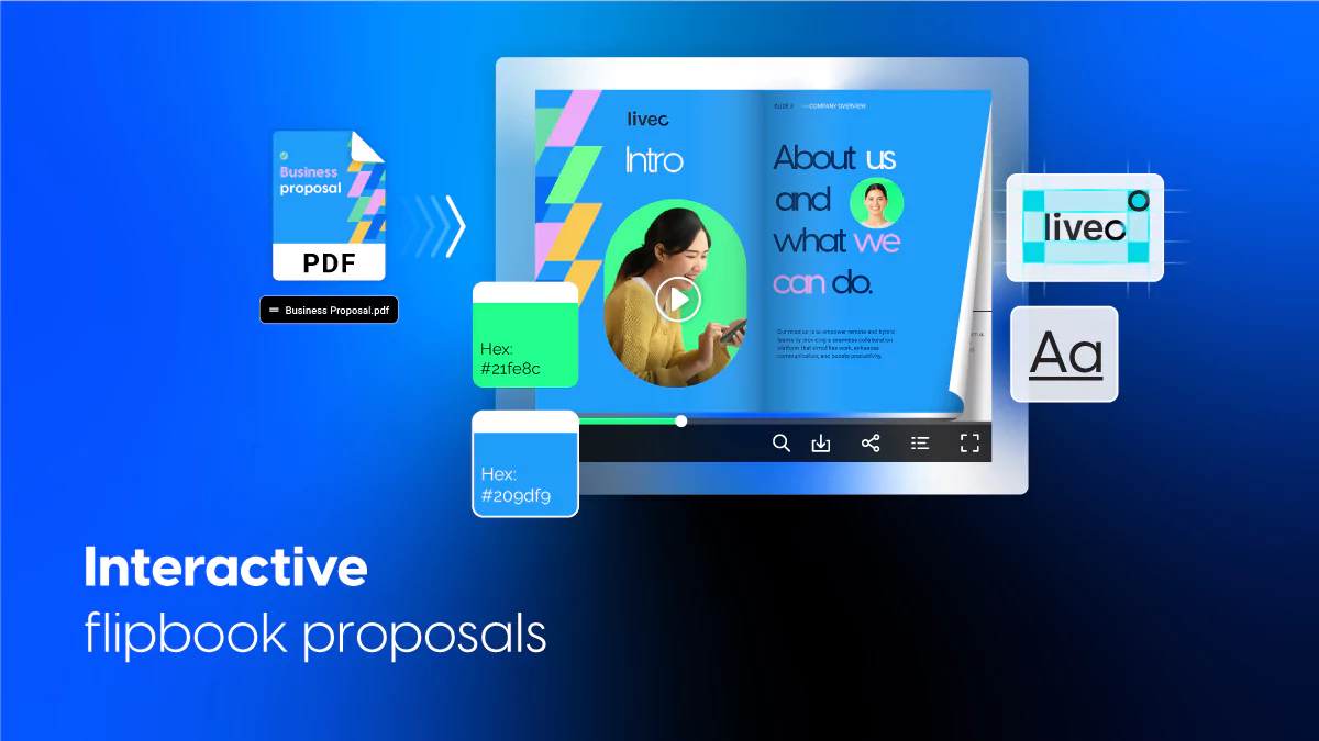 Using flipbooks for more successful digital proposals