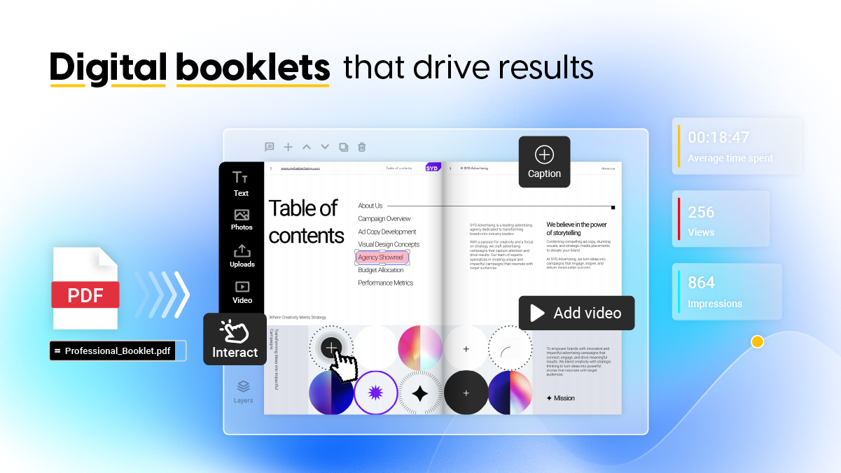 How to create digital booklets that drive results cover