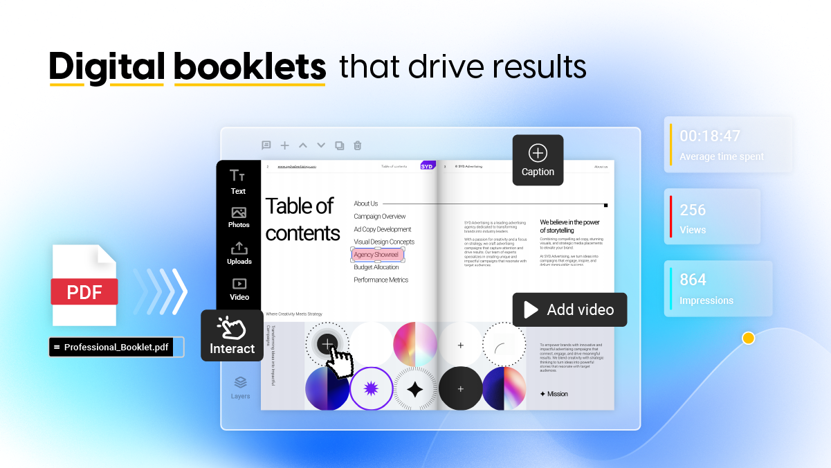 How to create digital booklets that drive results cover