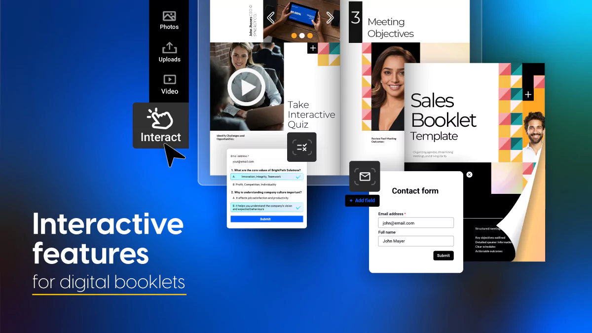 Top 5 interactive features to enhance digital booklets