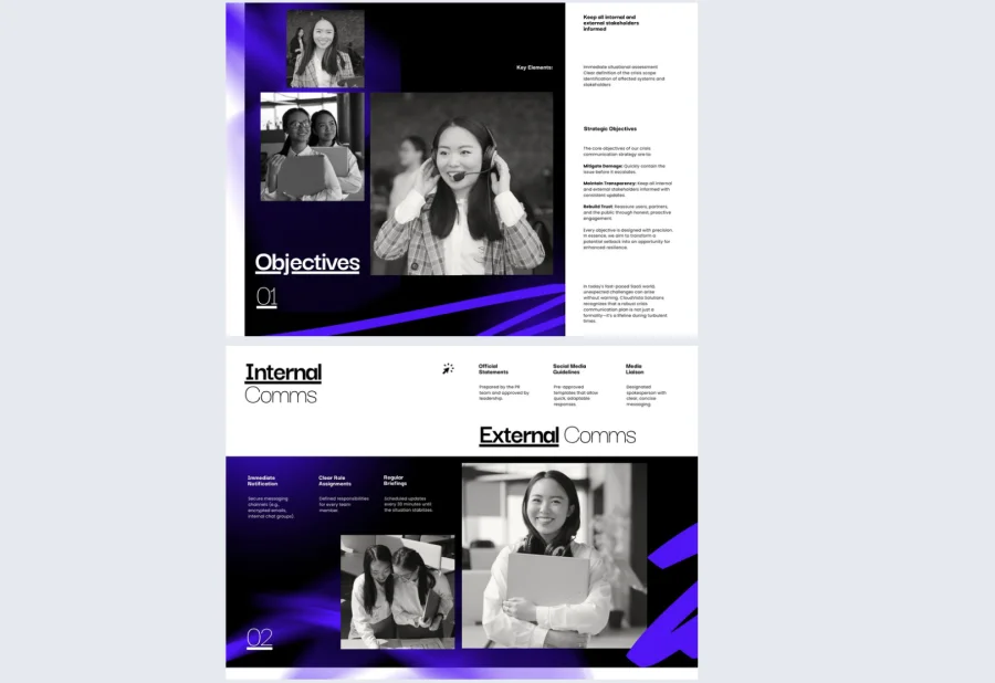 Digital Crisis Communications Plan Template