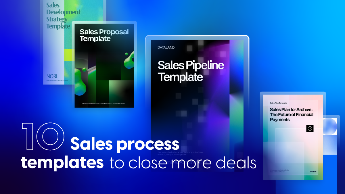 Sales Process Templates in Flipsnack