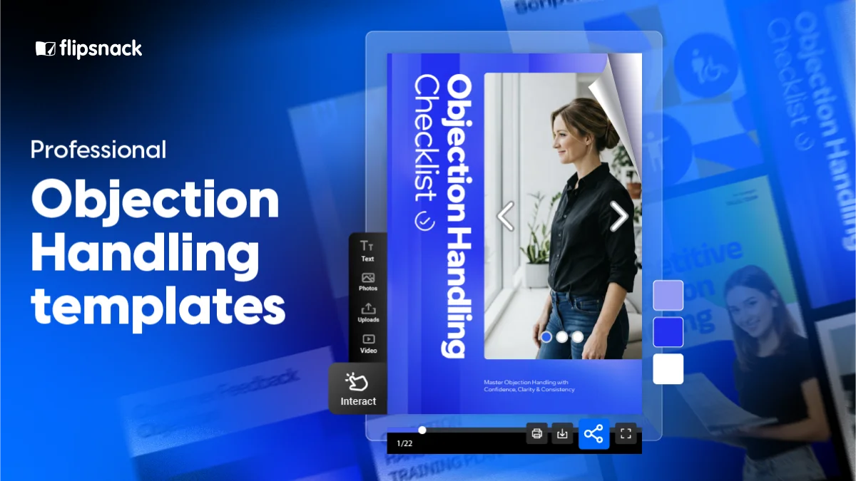 Free Objection Handling Templates for Sales Reps, Managers & Enablement Teams