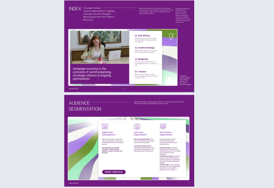 Professional Training Doc Template