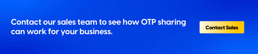 one time passcode security for your business