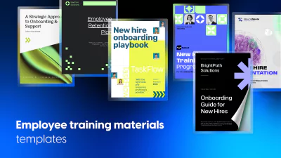 Best employee training materials templates by Flipsnack