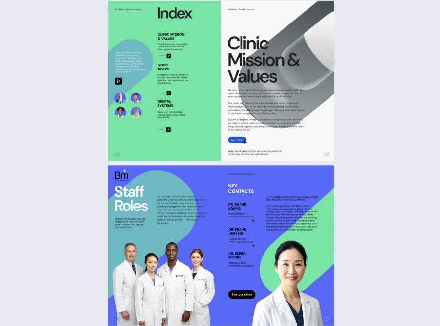 HIPAA Internal Medical Newsletter Template