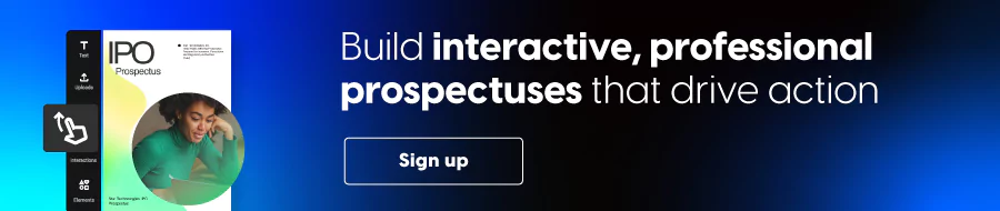 write and make an interactive business prospectus