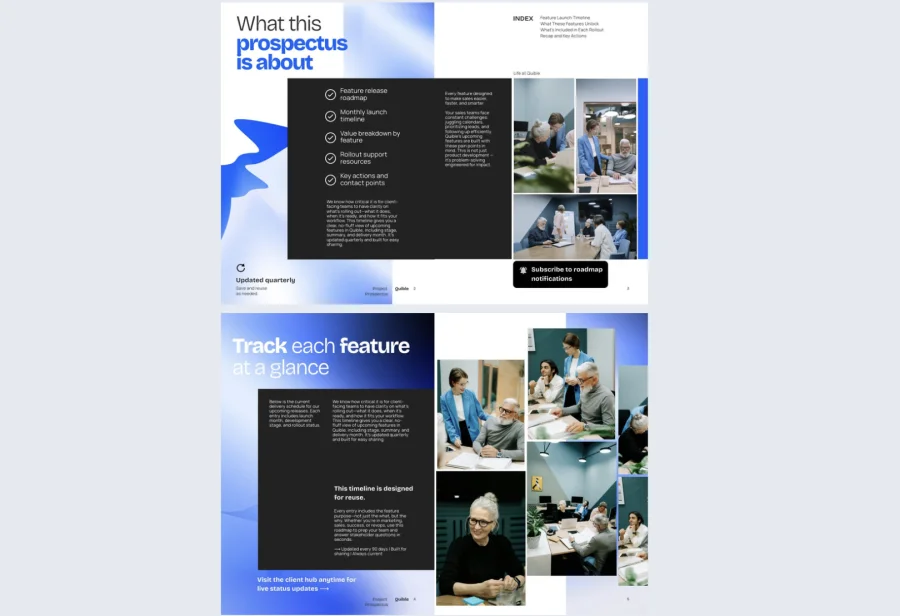 Project Prospectus Brochure Template