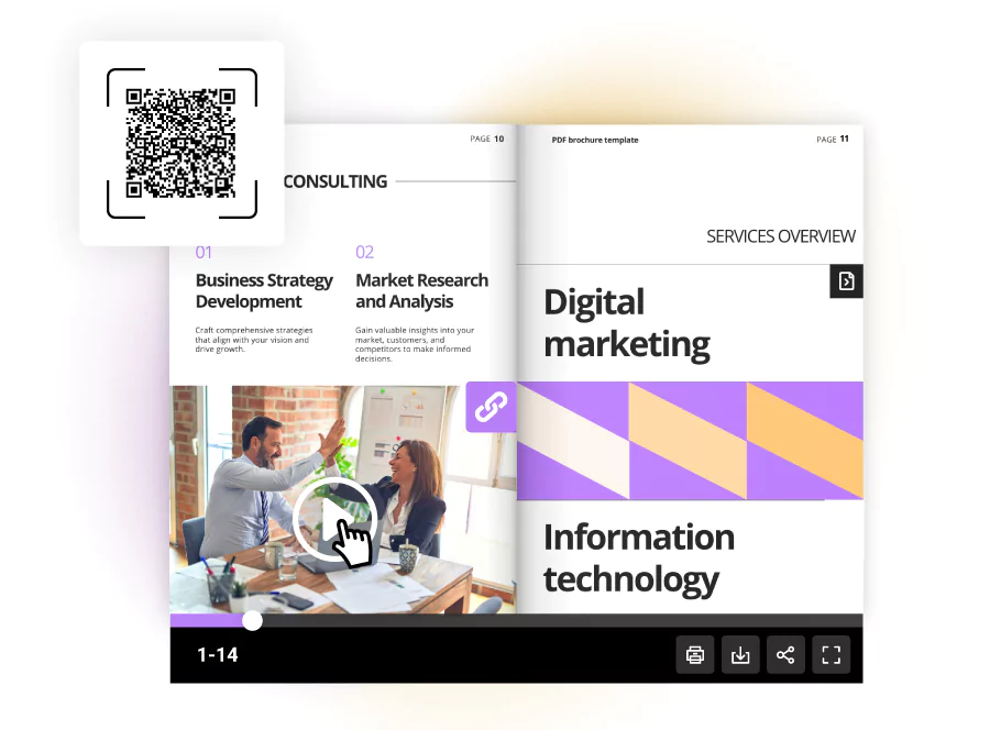 QR code: a smarter way to share interactive PDFs