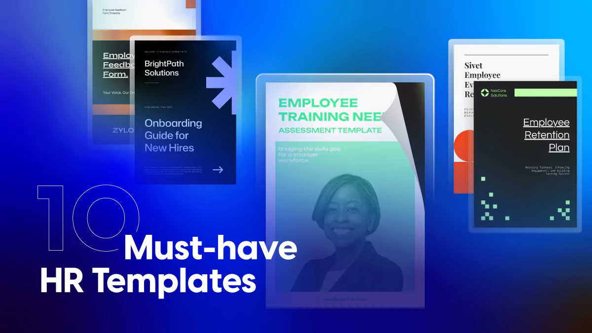 Flipsnack must have HR templates to use