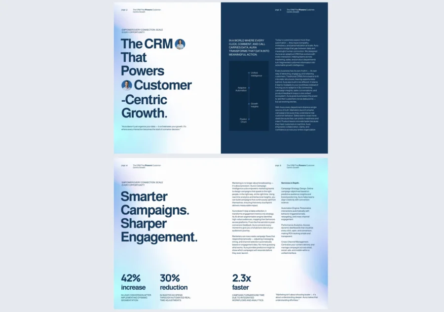 Services Overview Booklet Example
