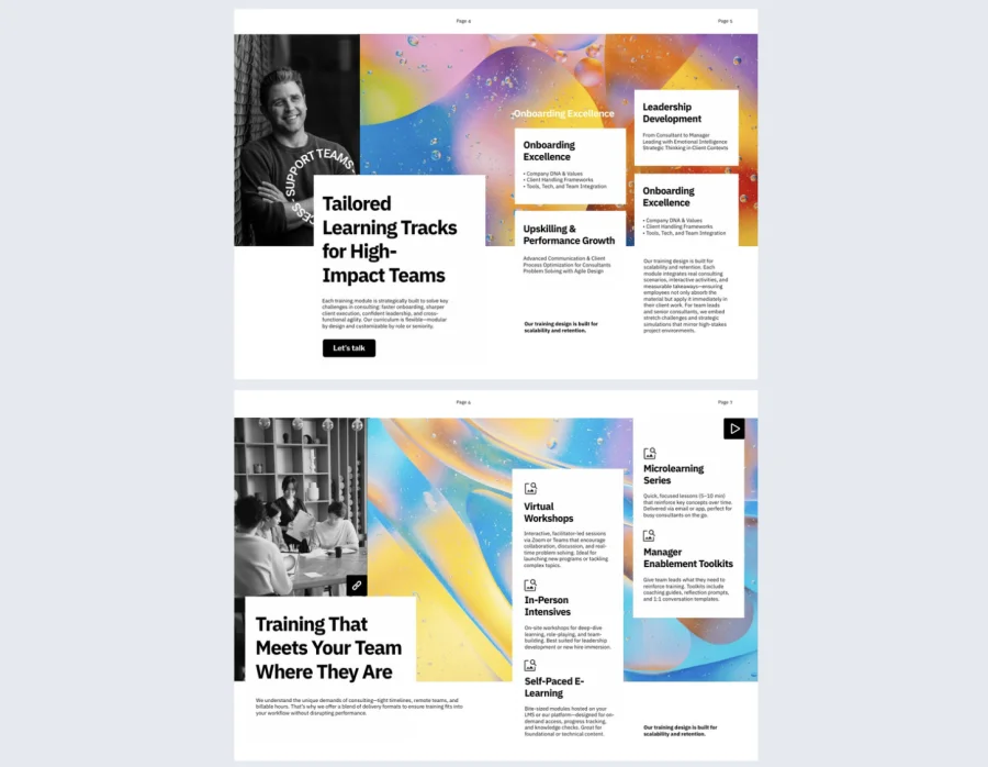 Interactive Training Proposal Template