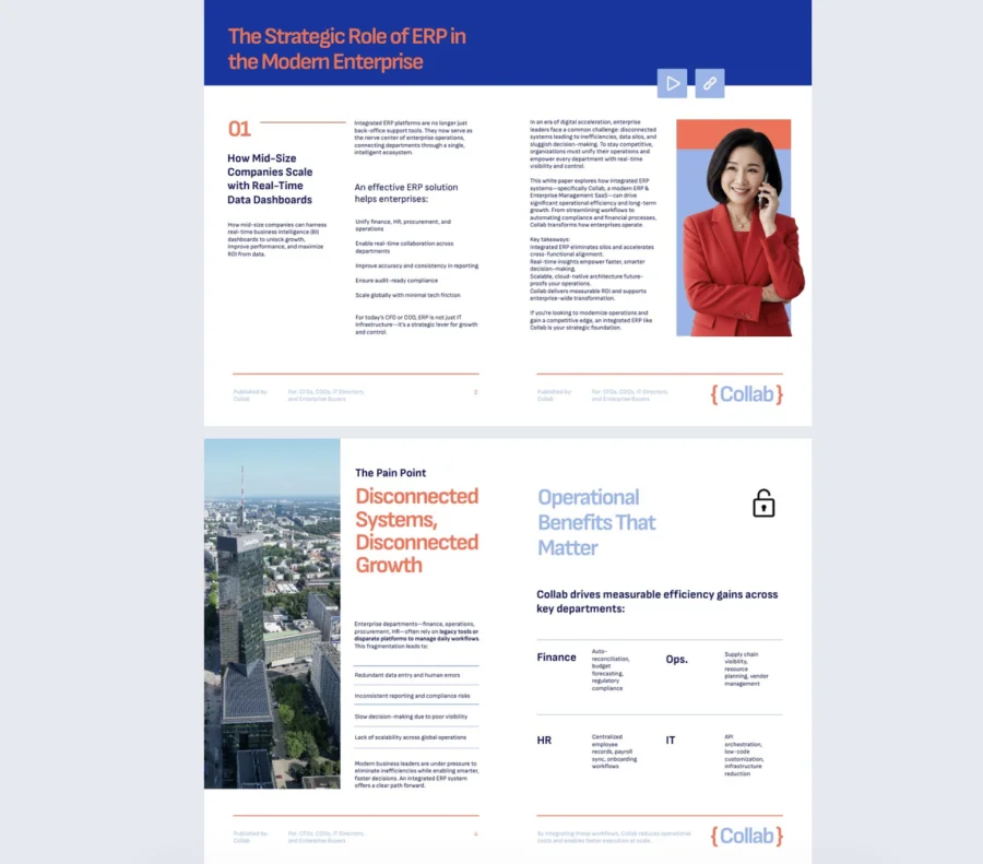 Digital Business White Paper Template