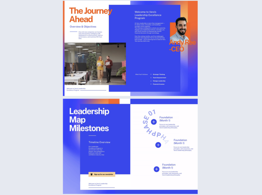 Leadership Training Schedule Example