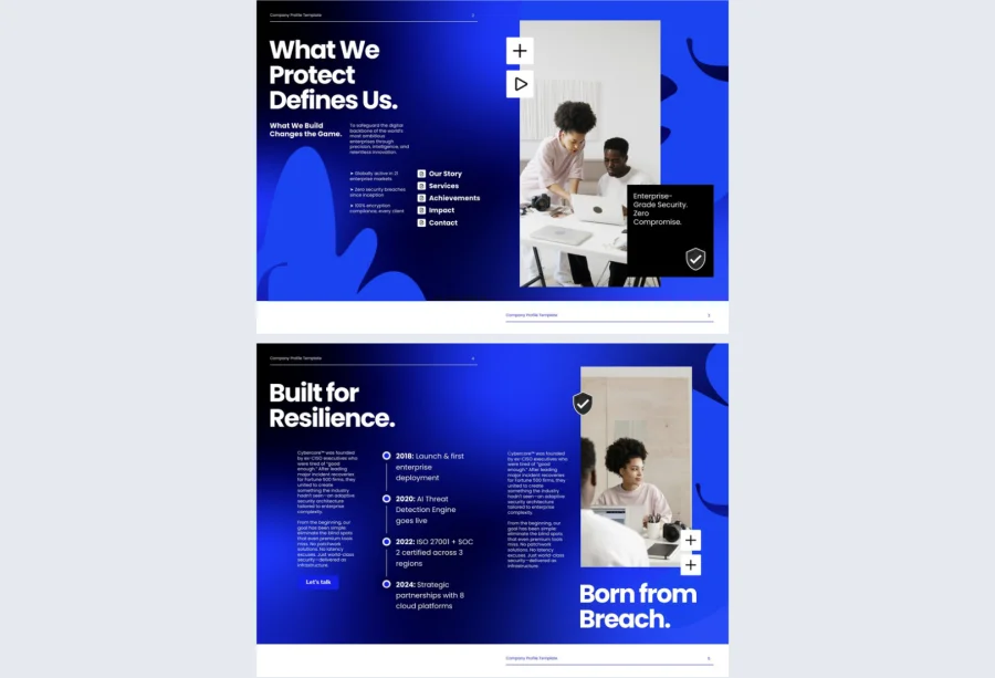 Security Company Profile Brochure