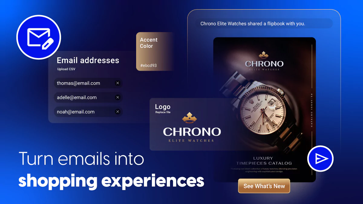 How to Turn Emails Into Shopping Experiences with Digital Catalogs