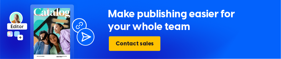 banner Make publishing easier for your whole team