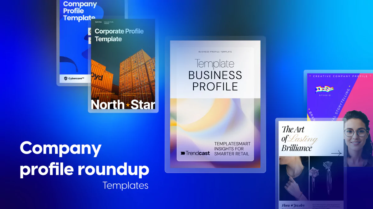 Company profile templates