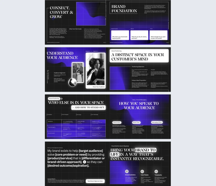 Interactive Branding Workbook Template