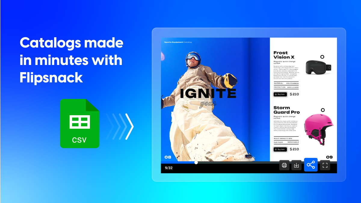 Catalog Generator: Your fastest path from spreadsheet to shoppable catalog