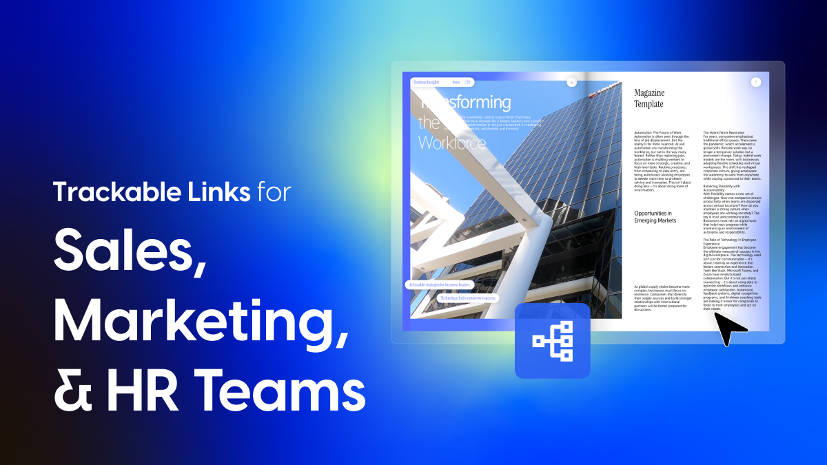 Trackable Links for Sales, Marketing, and HR Teams