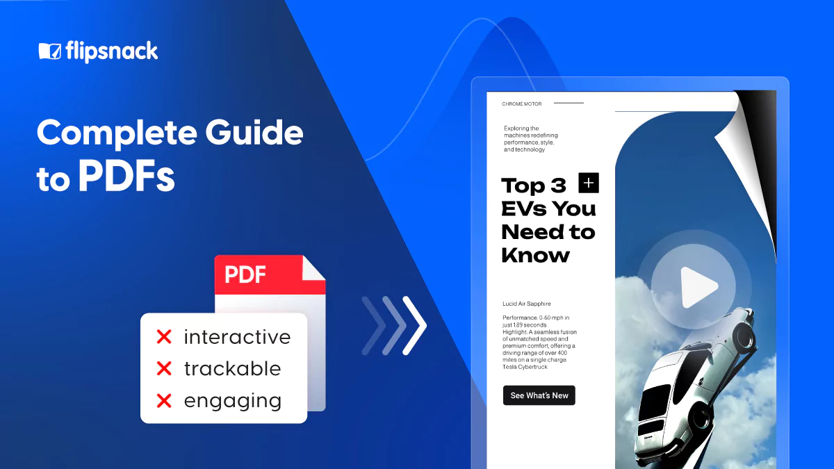 Complete guide to PDF and how to convert it into flipbook with Flipsnack