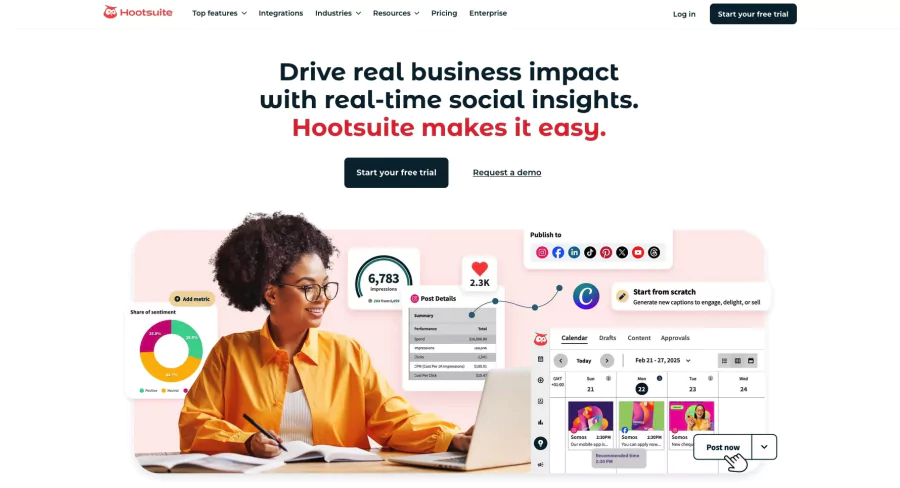 Hootsuite, a powerful social media marketing tool for real estate agents