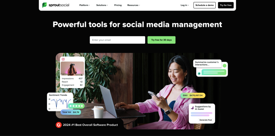 SproutSocial, a powerful social media marketing tool for real estate agents