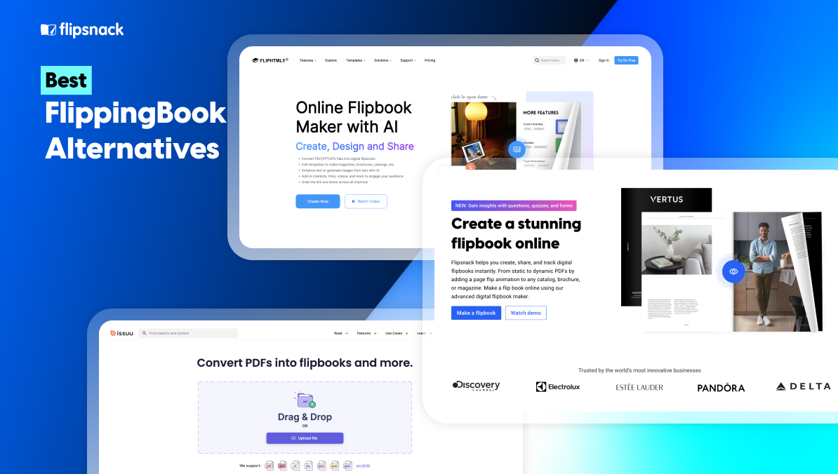 best flippingbook alternatives