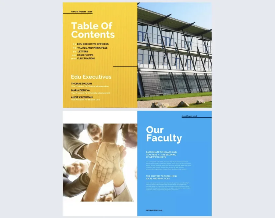 College & University Brochure Template