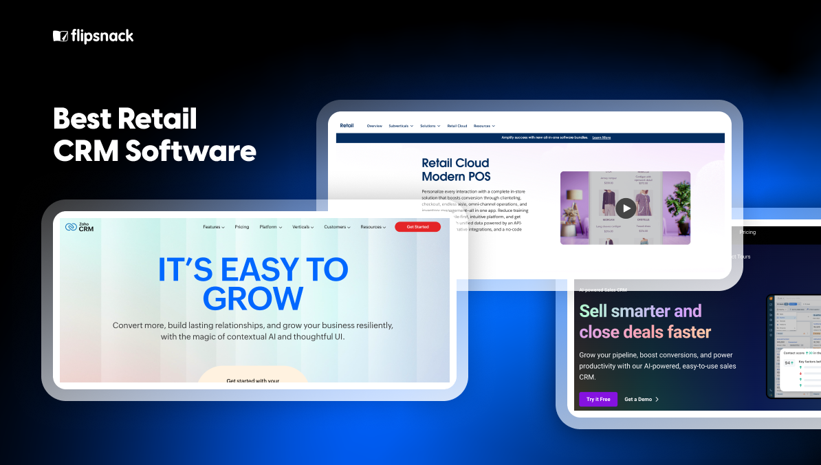 Best Retail CRM Software in 2025 — Top 10 Tools Compared