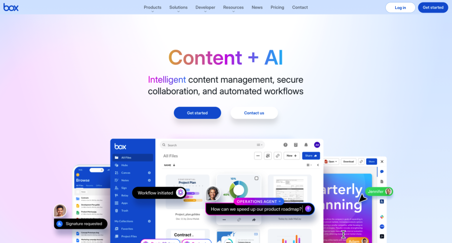Box, a versatile PDF sharing tool