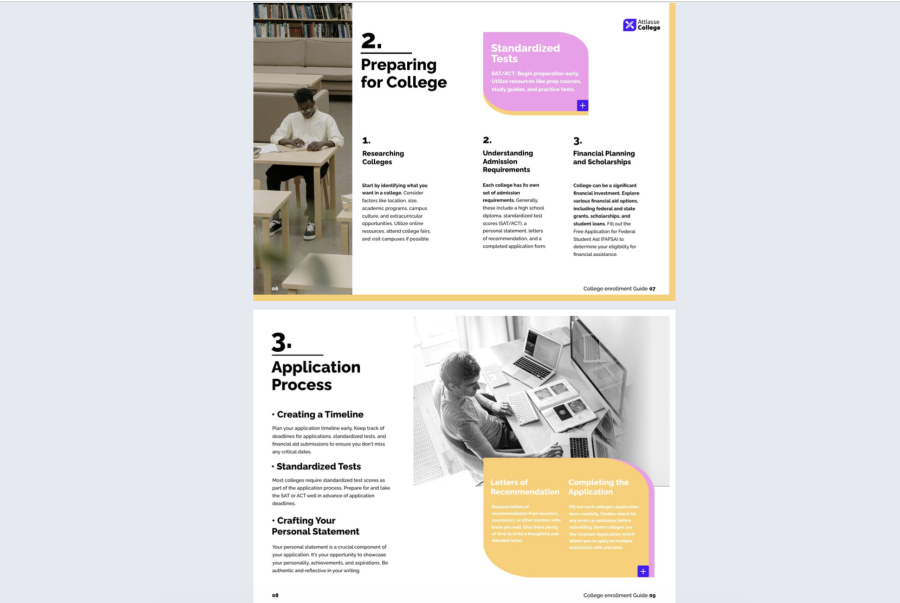 Digital College Enrollment Guide Template