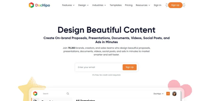 DocHippo, a content creation and management tool
