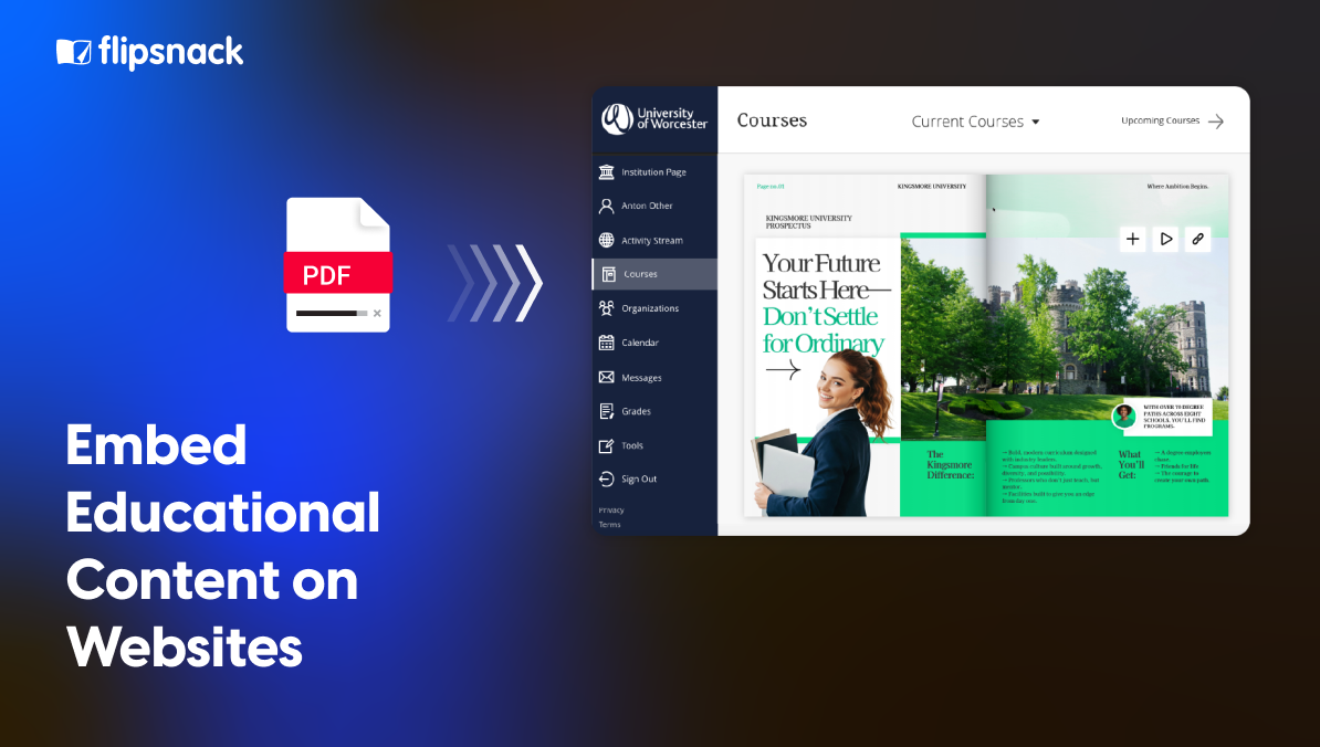 How to Embed Interactive Educational Content Into Your Website and Intranet