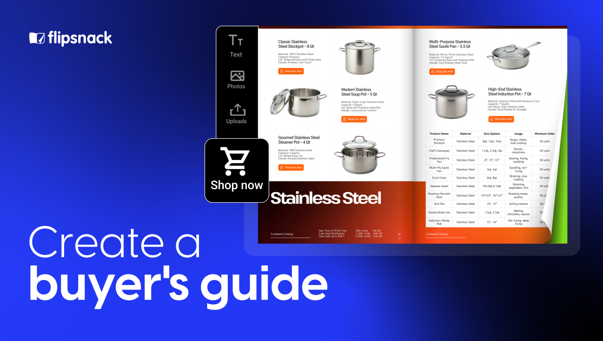 How to create an interactive buyer’s guide that drives sales