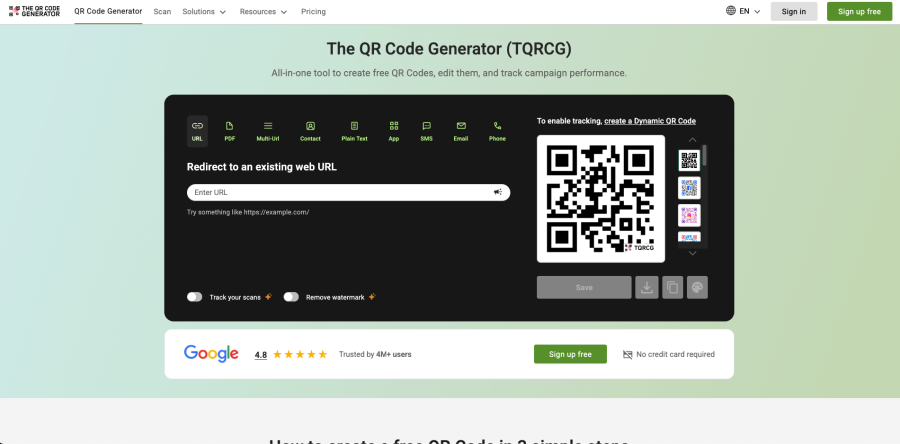 The QR Code Generator, a robust design tool for real estate agents