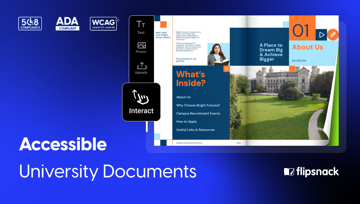 create accessible university documents