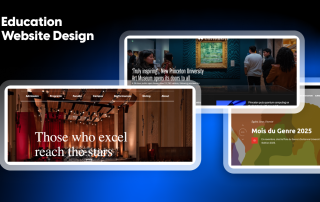 education website design examples