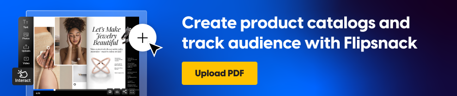 Banner - create product catalogs