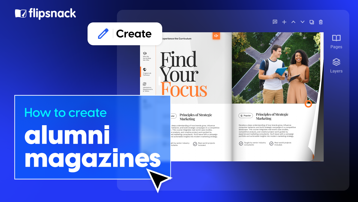 cover for creating alumni magazines How to Create an Alumni Magazine: A Step-by-Step Guide for Universities