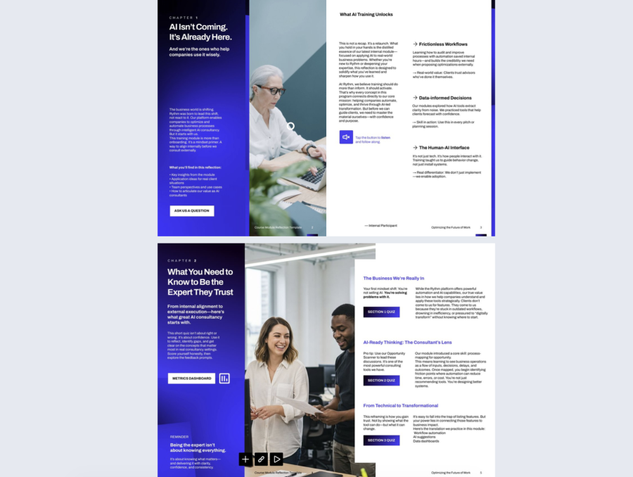 Course Module Reflection Example