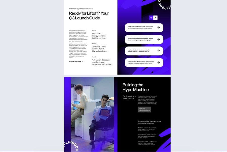 Interactive Product Launch Newsletter Template