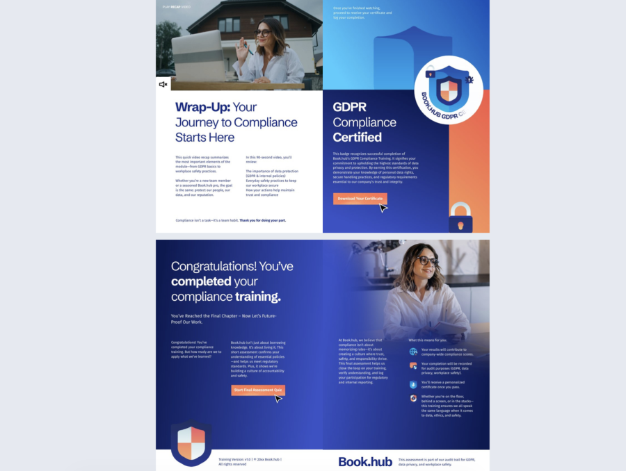 Module Completion Assessment Example