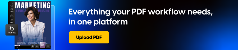 Branded templates and edit PDF in Flipsnack