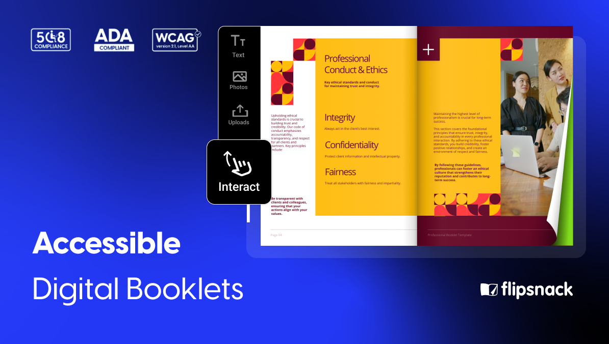 From Information to Inclusion: A Guide to Accessible Digital Booklets