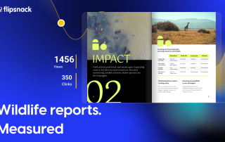 cover for wildlife reports, measured